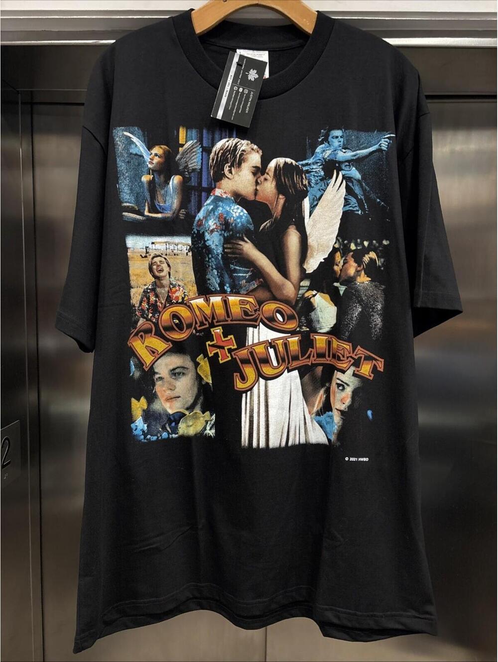 Vintage 2021 HWBD TEES Modern Romeo And Juliet  T-Shirt